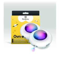 Juguete Ovni interactivo Beepaw para gatos blanco