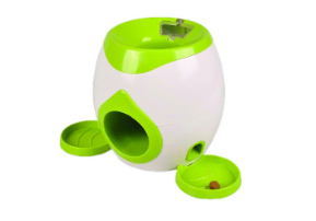 Juguete dispensador de alimento Verde