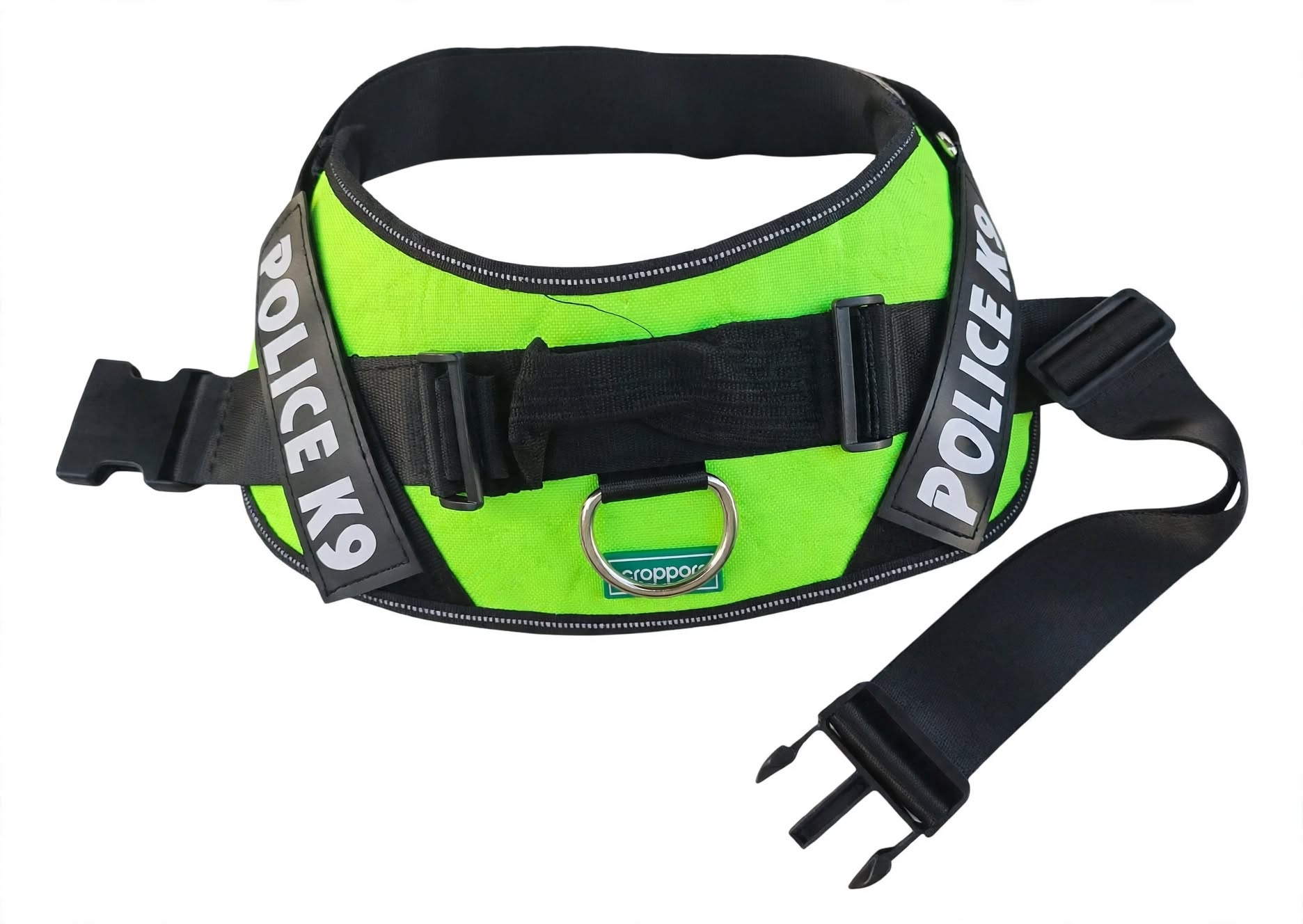 Pretal Police K9 Antitirones Verde Talle M