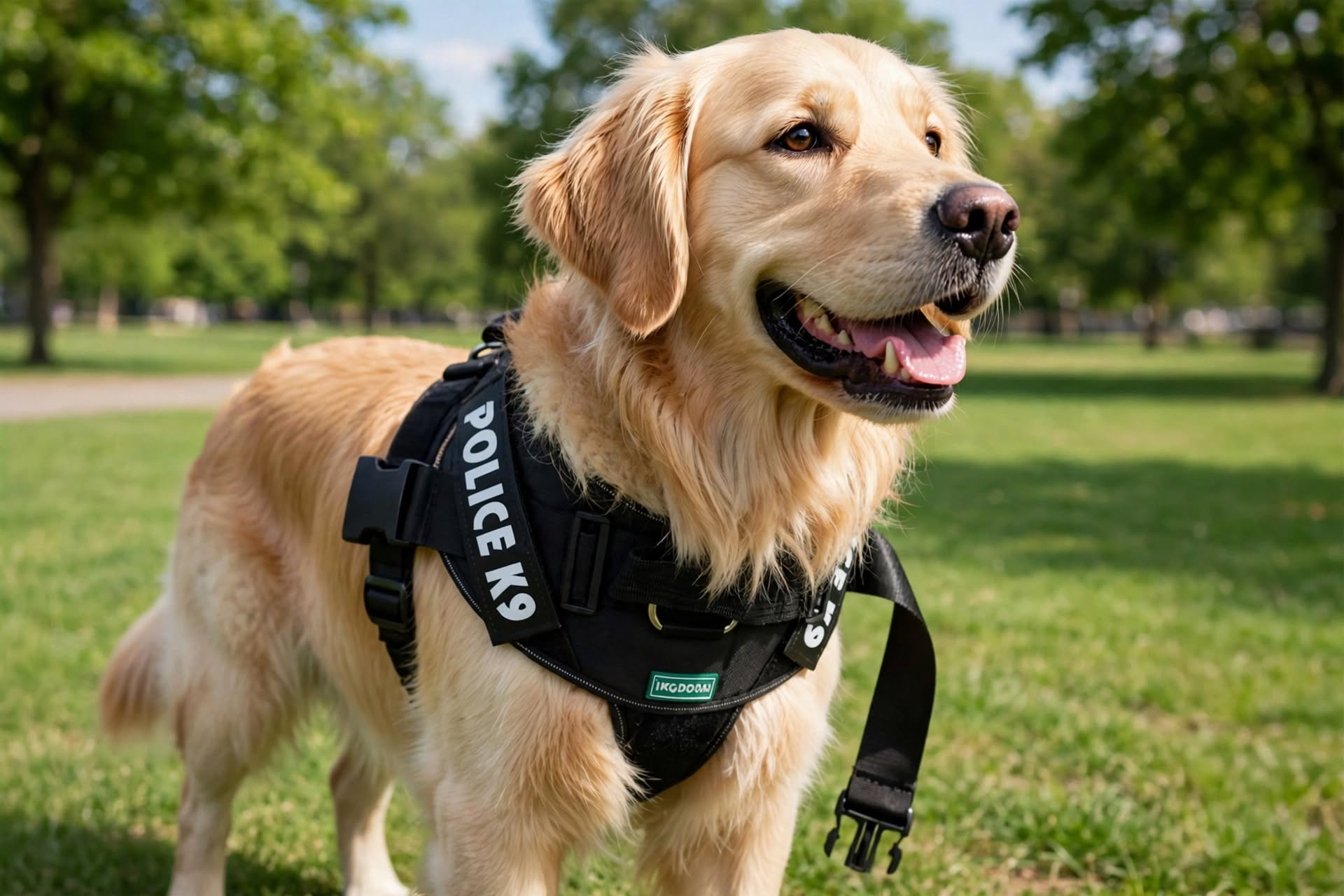 Pretal Police K9 Antitirones Negro Talle XXL