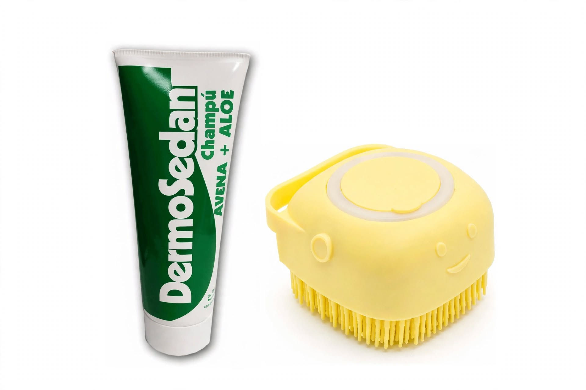 Shampoo Dermosedan Avena Aloe + Cepillo Silicona